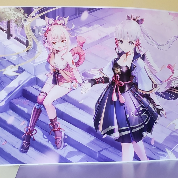 Ayaka & Yoimiya - Genshin Impact Poster - Picture 2 of 2